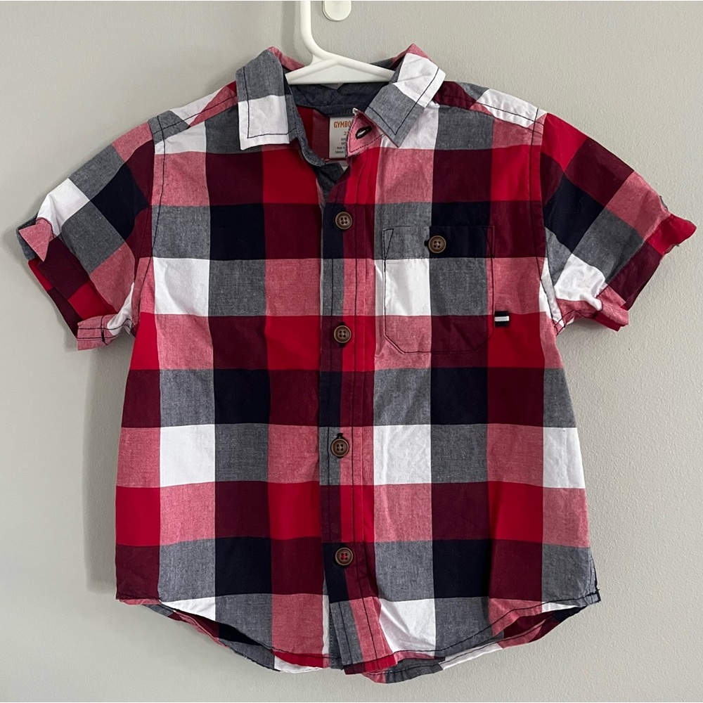 Gymboree Plaid Button Down Shirt